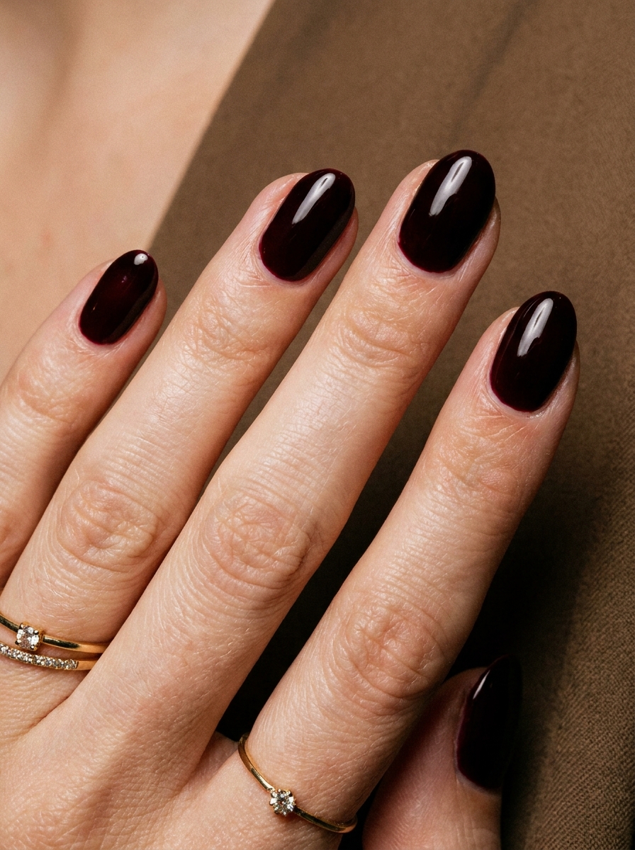 Creamy Latte Nails als Nägel Inspiration Herbst 2026